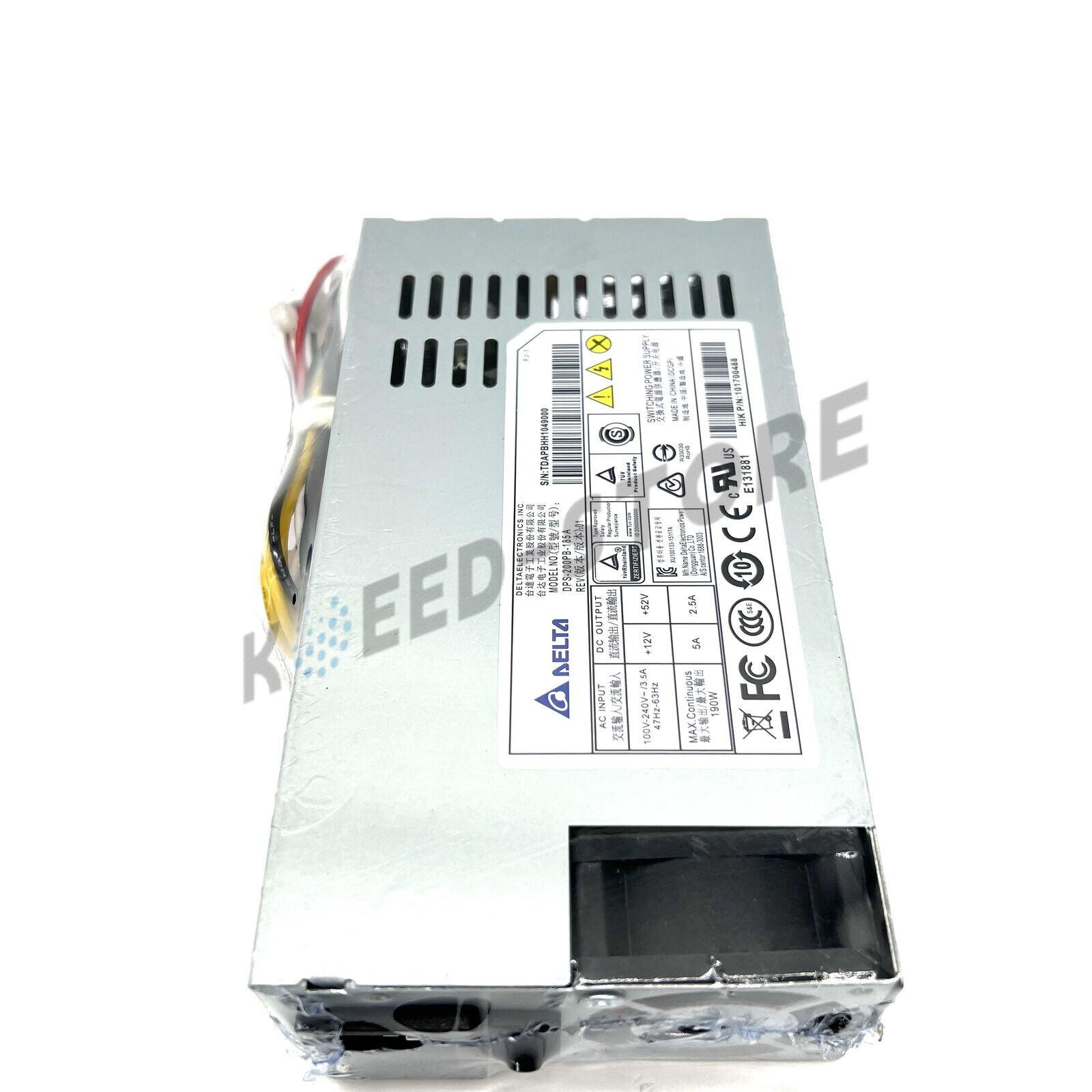 1PCS New DELTA DPS-200PB-185A 190W Server Power Supply