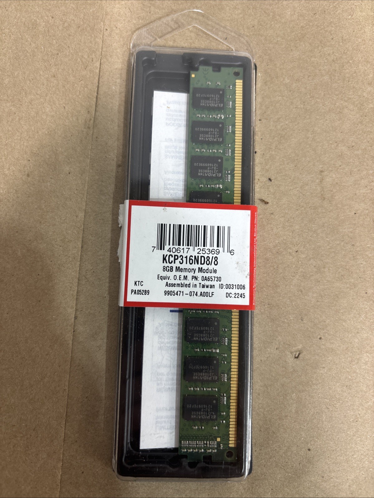 Kingston KCP316ND8/8