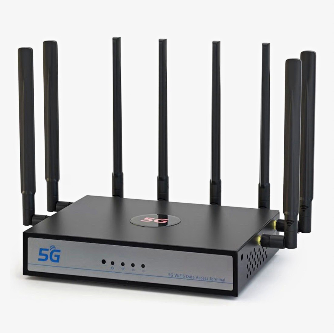 UOTEK 5G WiFi 6 Dual-Band CPE Cellular Modem SIM Slot Router NSA/SA Black
