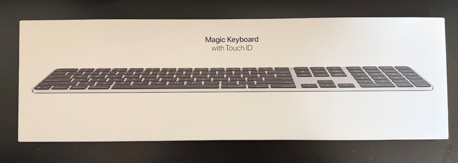 Apple Magic Keyboard A3119 w/Touch ID & Numeric Keypad (MXK83LL/A) Black NEW
