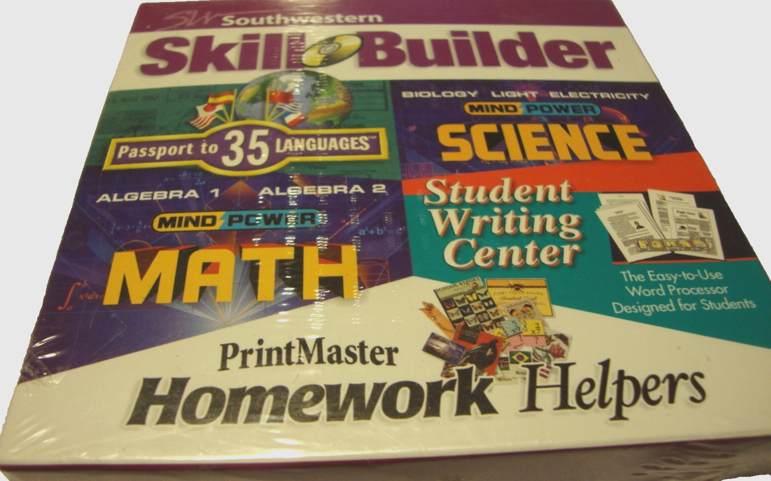 New Southwestern Skill Builder Printshop Math~Science~Writing~Languages   A009 