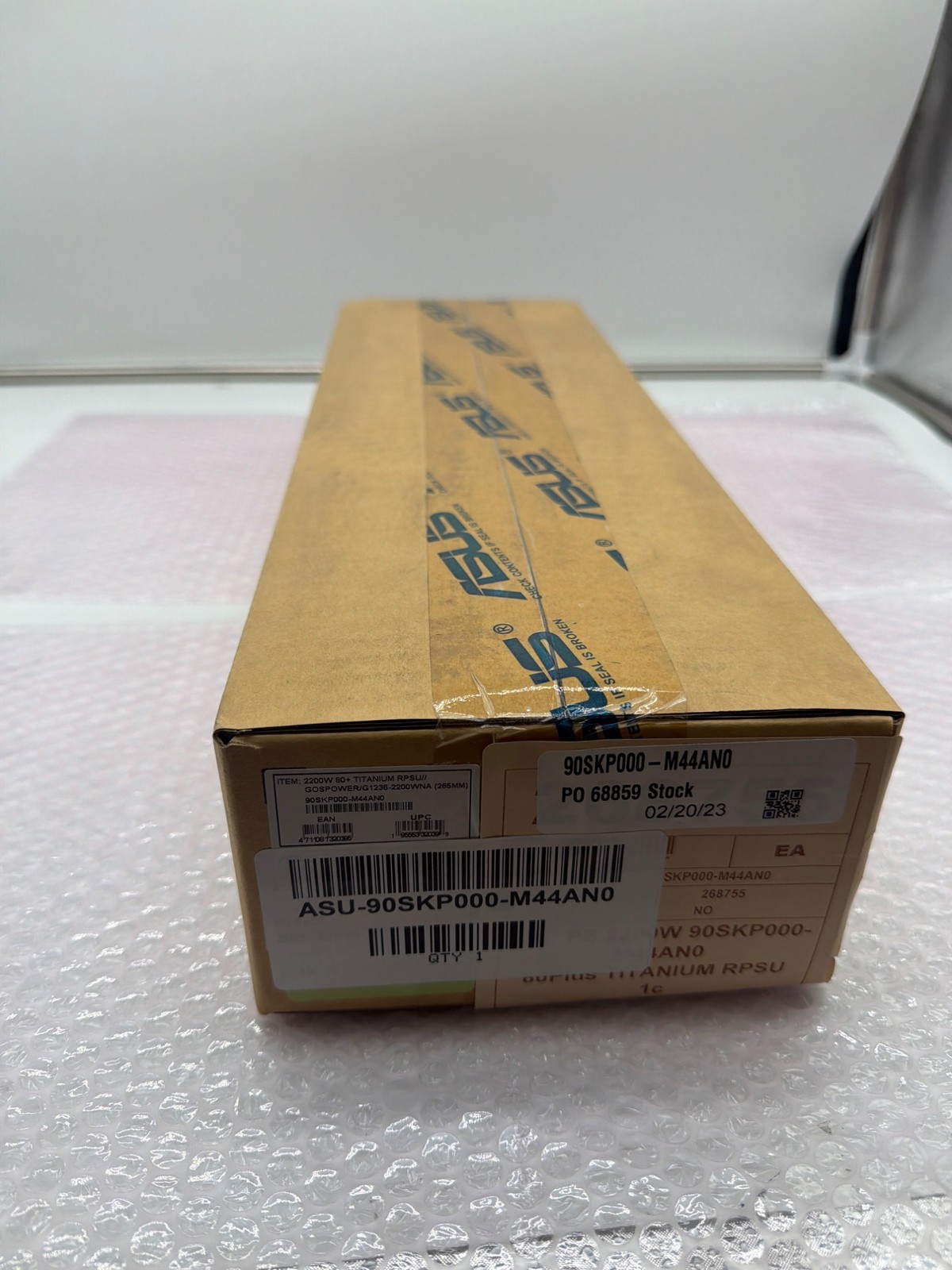 ASUS 2200W 80+ Titanium Server RPSU 90SKP000-M44AN0 Gospower G1236-2200WNA NEW