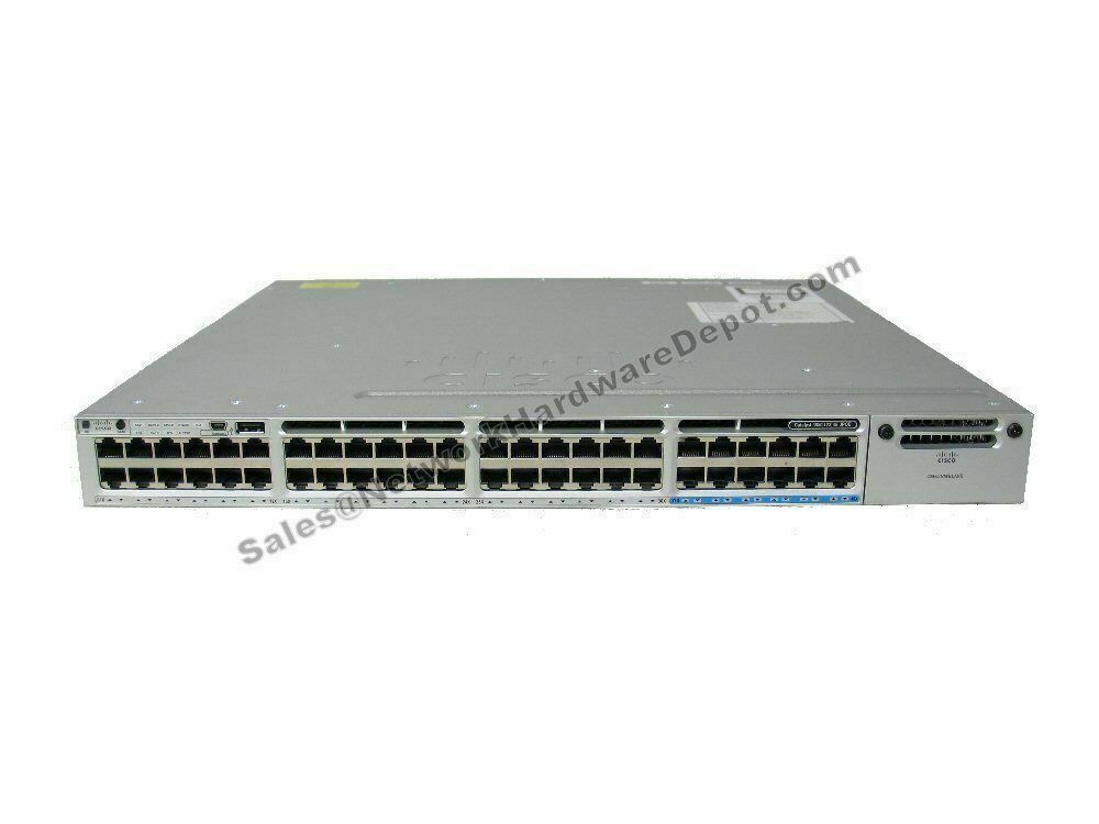 Cisco WS-C3850-12X48U-L 48-Port UPOE MGIG w/ AC Power - 1 Year Warranty