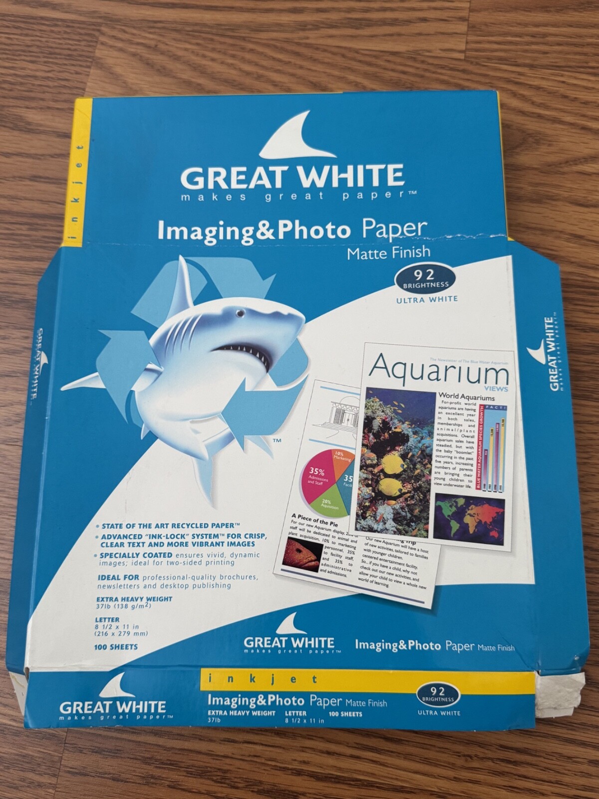Great White Imaging Photo Paper Matte Finish 92 Brightness - 50 sheets