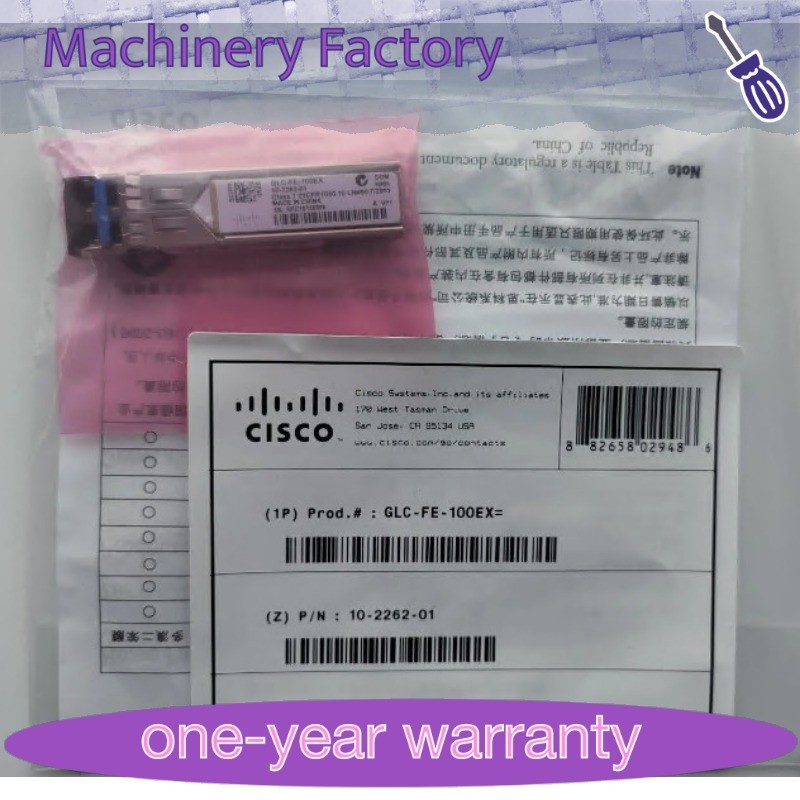 NEW Cisco GLC-FE-100EX 100BASE-LX SFP Transceiver Module 1310nm 10km SMF LC