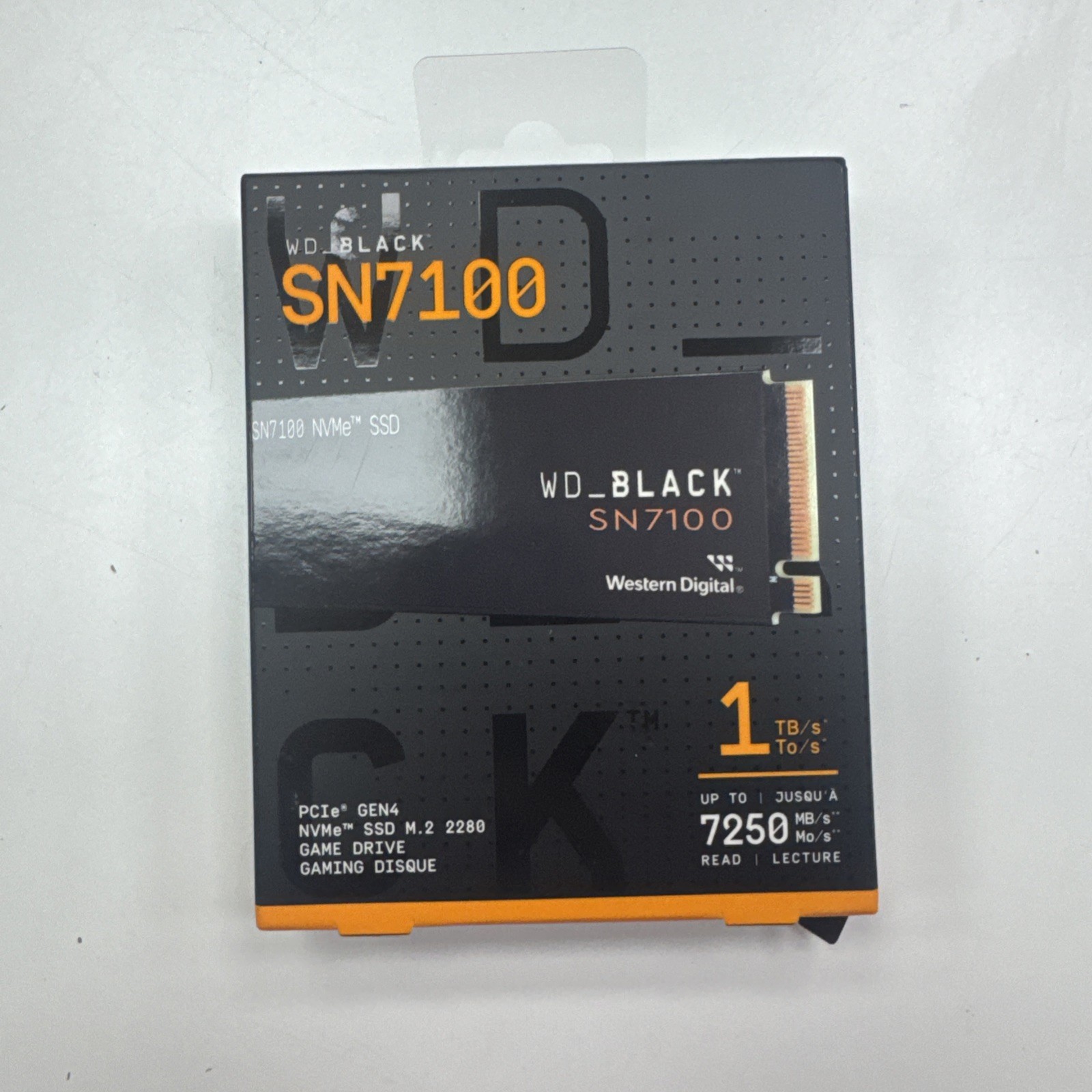 WD-BLACK SN7100 1TB M.2 NVMe Gen 4 PCle 2280 Internal SSD - New Factory Sealed