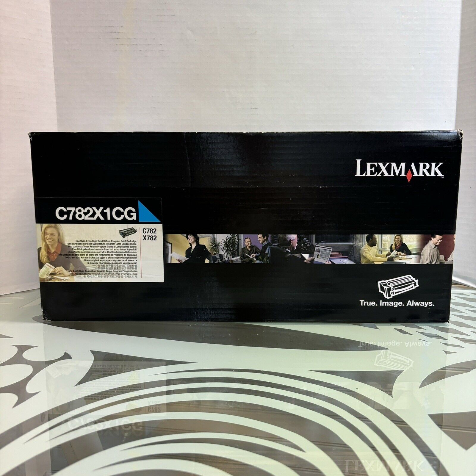 Genuine Lexmark C782X1CG Cyan Extra High Yield Print Cartridge