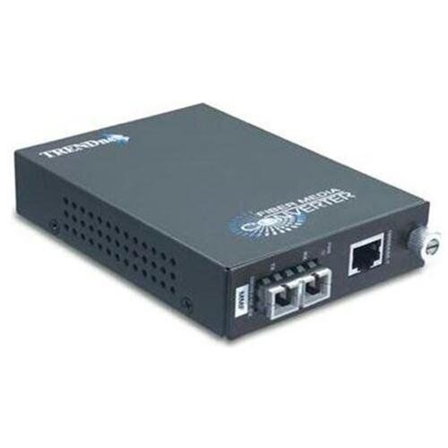 TRENDnet Intelligent 1000Base-T to 1000Base-SX Multi-Mode SC Fiber Media