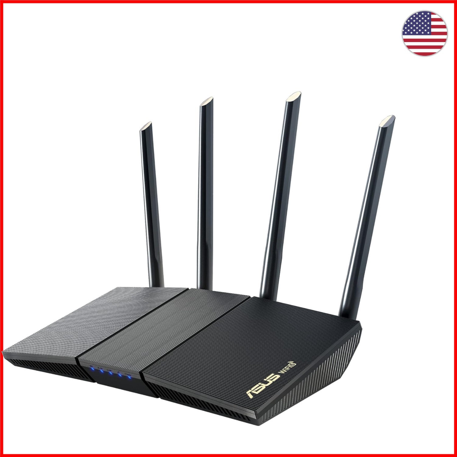 RT-AX3000S High-Speed Dual Band Router - Seamless Coverage & Built-in Security