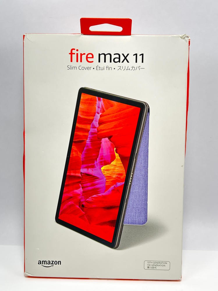 Amazon Fire Max 11 Magnetic Slim Tablet Cover 13th Gen 2023 Built-In Stand Lilac