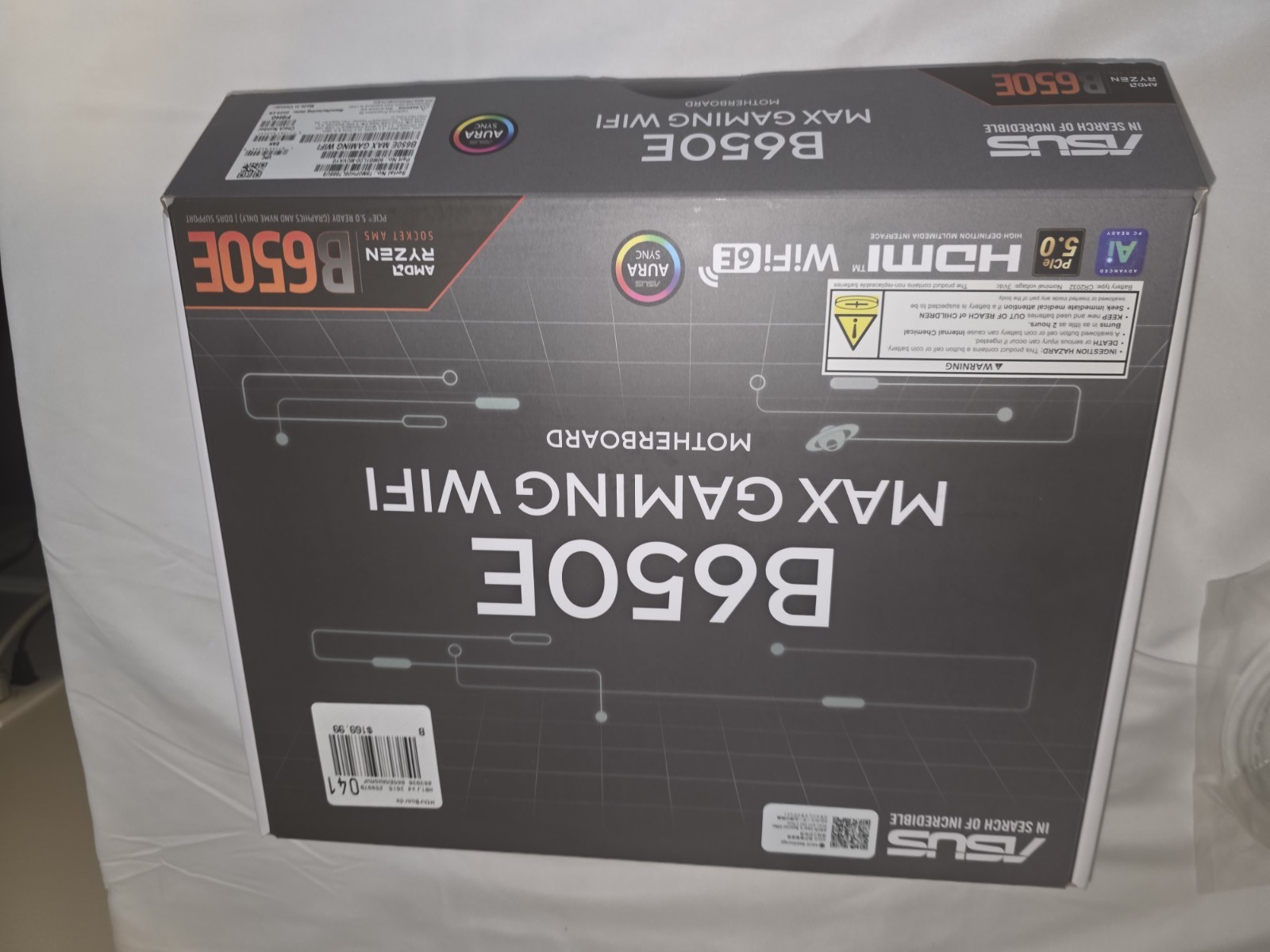 ASUS B650E MAX GAMING WIFI W - AM5 ATX Motherboard READ/FOR PARTS