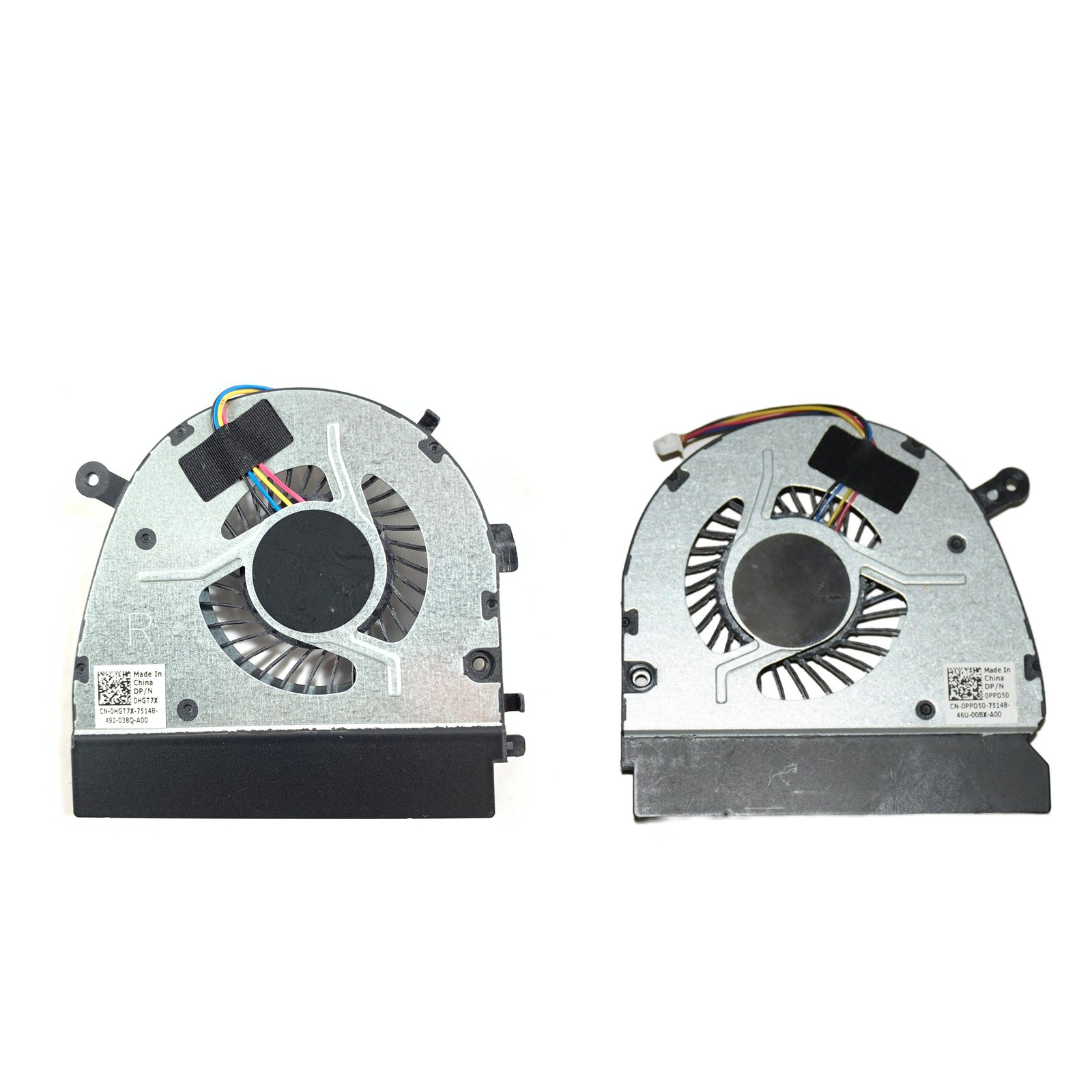 Lot 5 Combo Dell Vostro V5460 CPU GPU Right Left Side Cooling Fan HGT7X PPD50