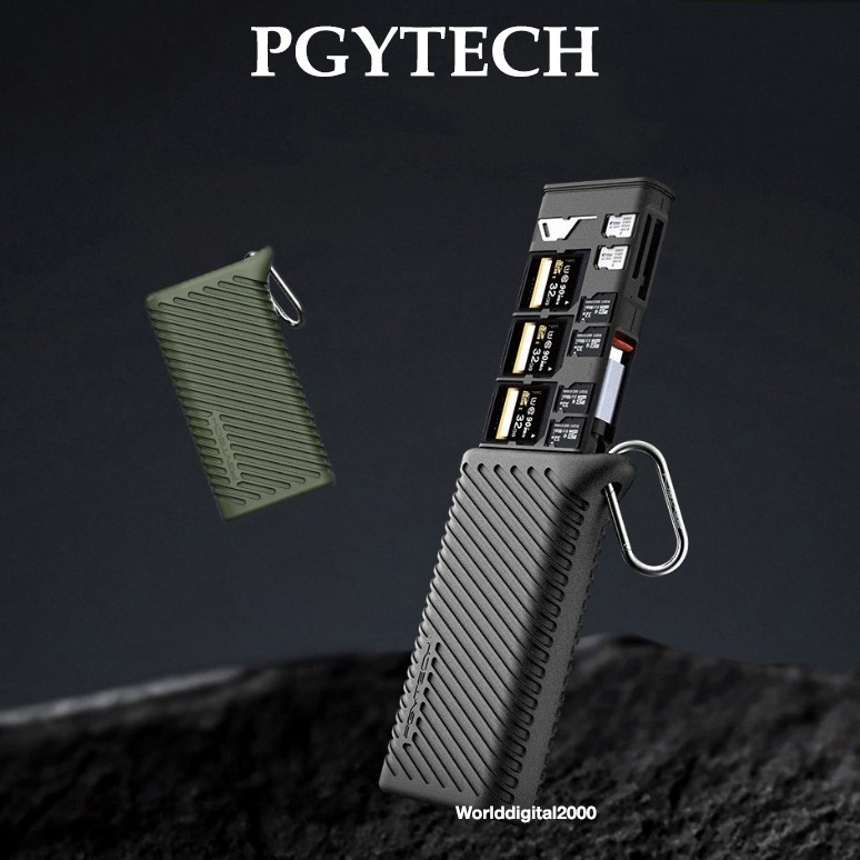 PGYTECH CFexpress CreateMate Card Reader Case  SD Card CFexpress Type A,B 10Gbps
