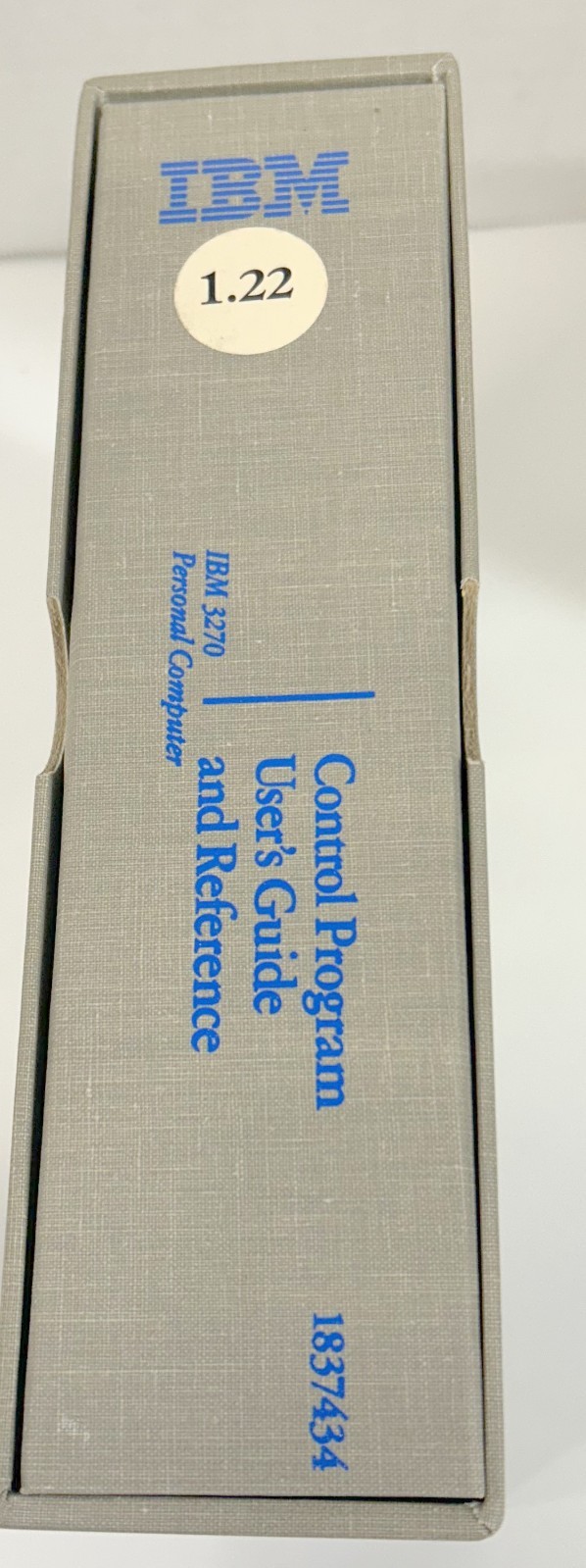 IBM 3270 Personal Computer Control Program Pkg includes Software