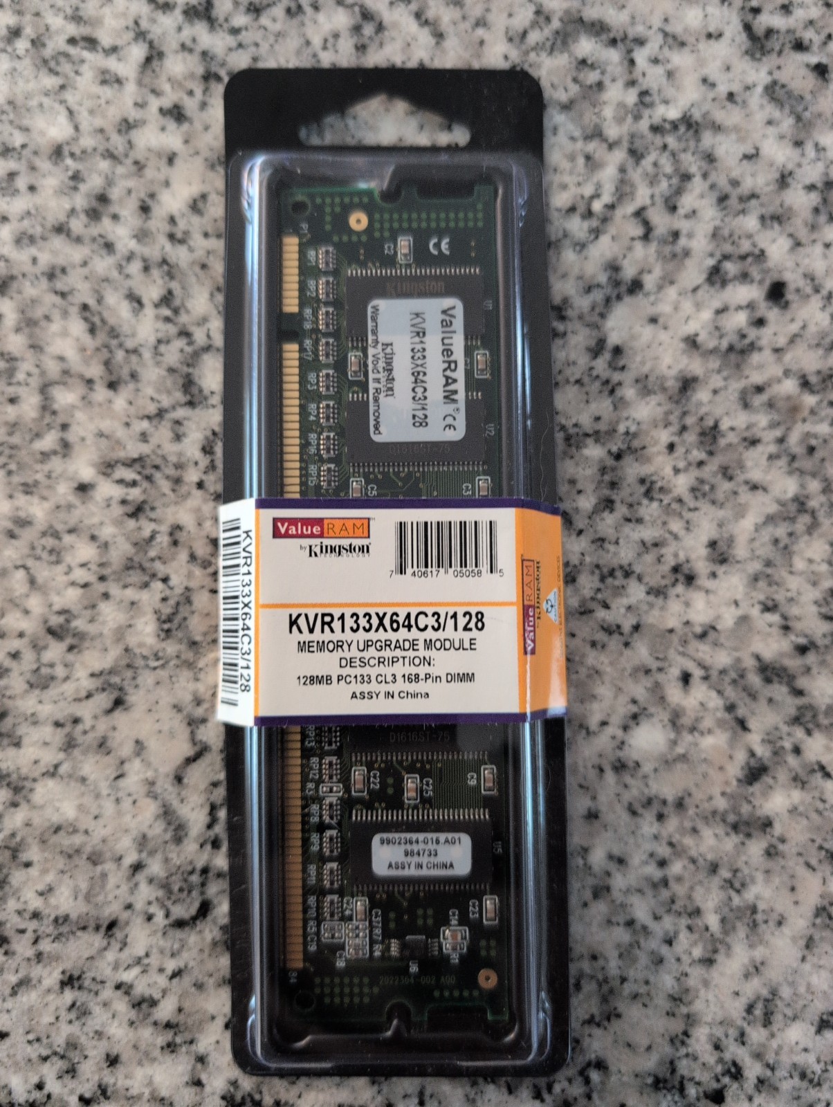 Kingston Technology KVR133X64C3/128