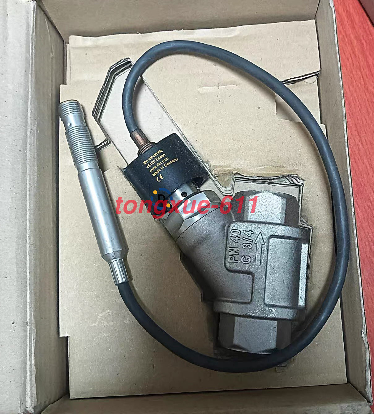 New IFM SBT634 Flow Transmitter Via FedEx or DHL