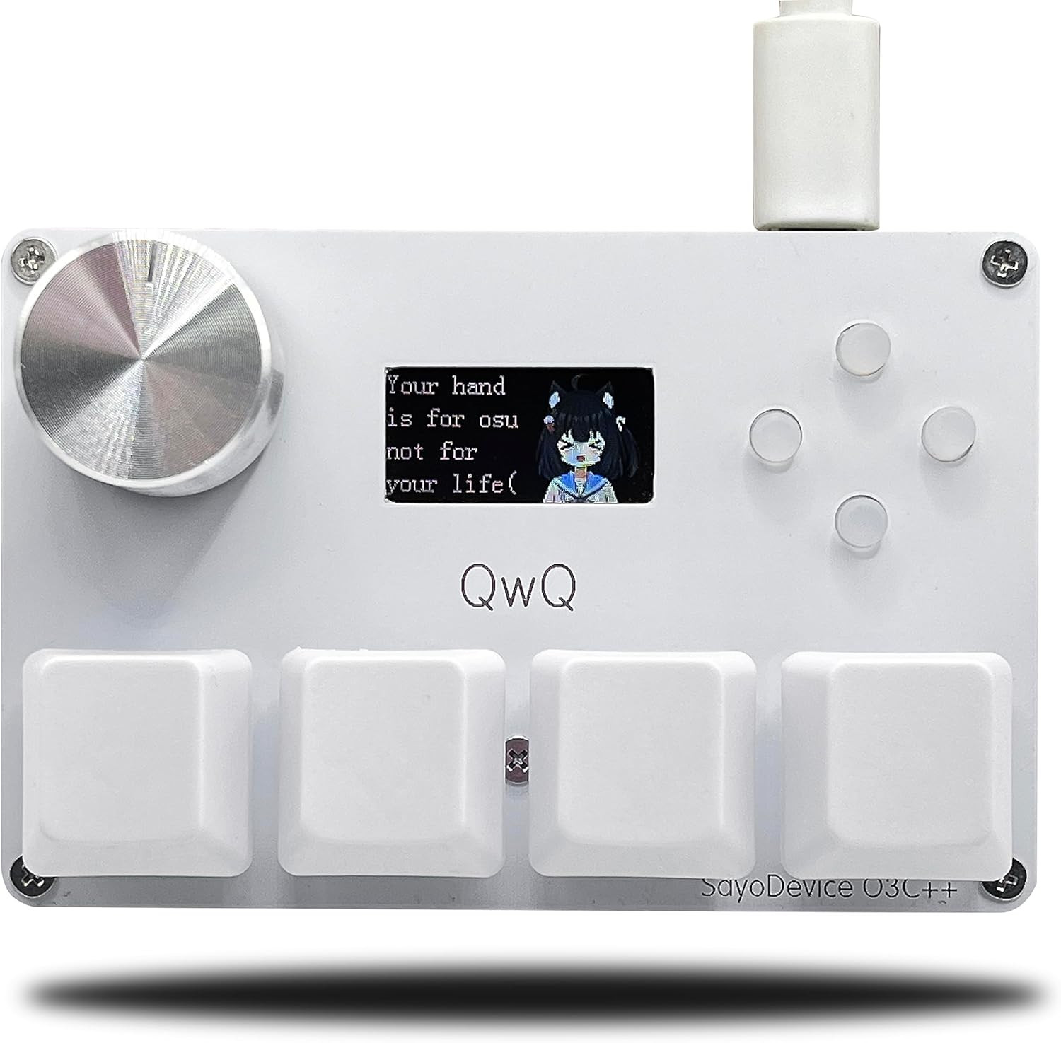 Sayodevice O3C++ OSU Keyboard Rapid Trigger Hall Switches Magnetic