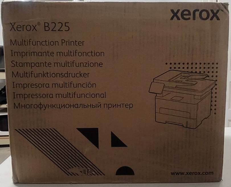 Xerox B225/DNI Wireless Black & White All-In-One Laser Printer