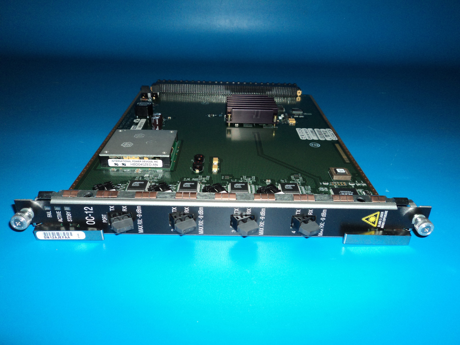 Redback Networks SmartEdge 800 - 908-0105 REV OH - OC-12 IR 4 PORT - SN12AJEFAA