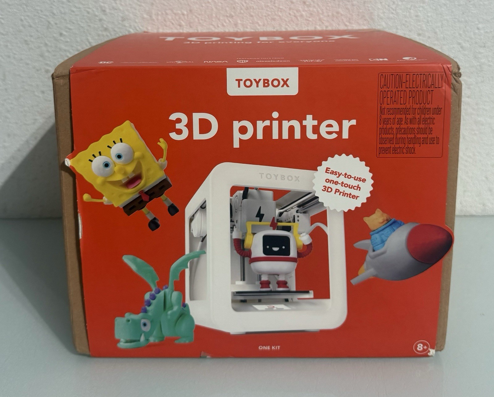 Toybox 3D Printer One Touch Kit Kid Friendly Toy Alpha 2 Two