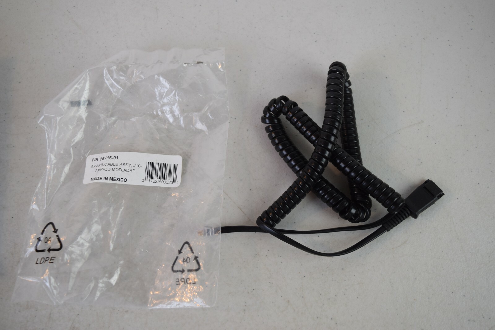 For Plantronics 26716-01 Headset Direct Connect QD Cord Cisco 7941 7942 7961 