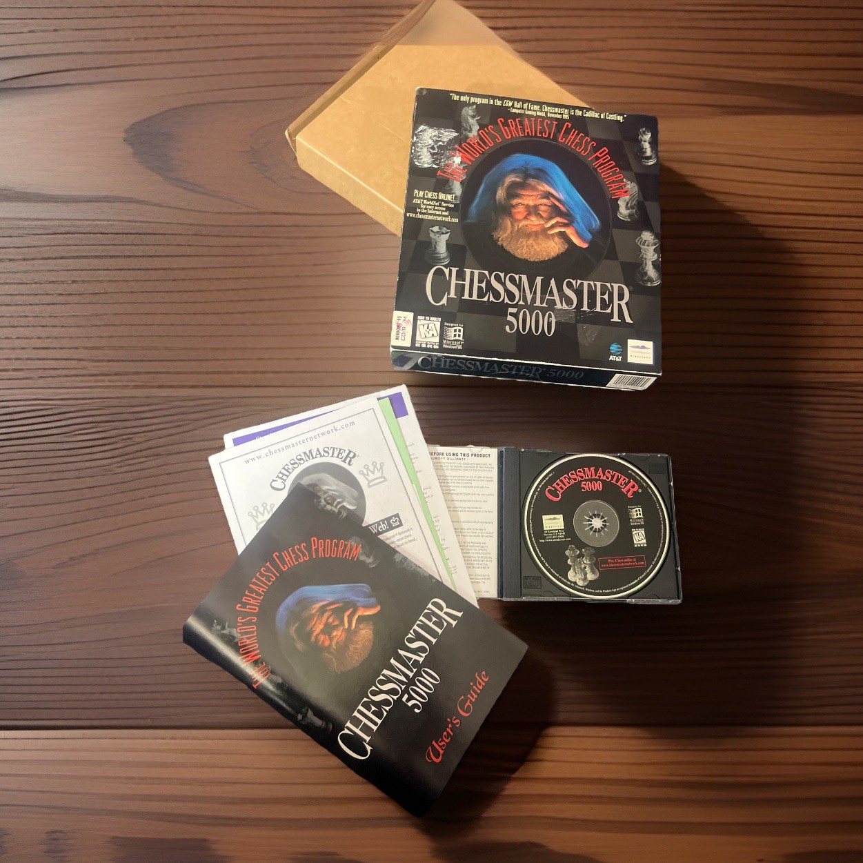 The Chessmaster 5000 Computer Game Unplayed  Mindscape