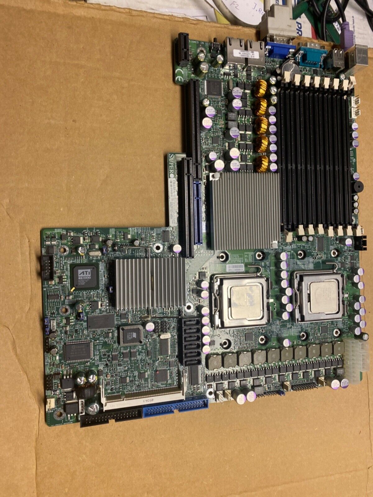 SuperMicro X7DBU-A-IS018  Intel 5000P Dual Intel CPU Motherboard