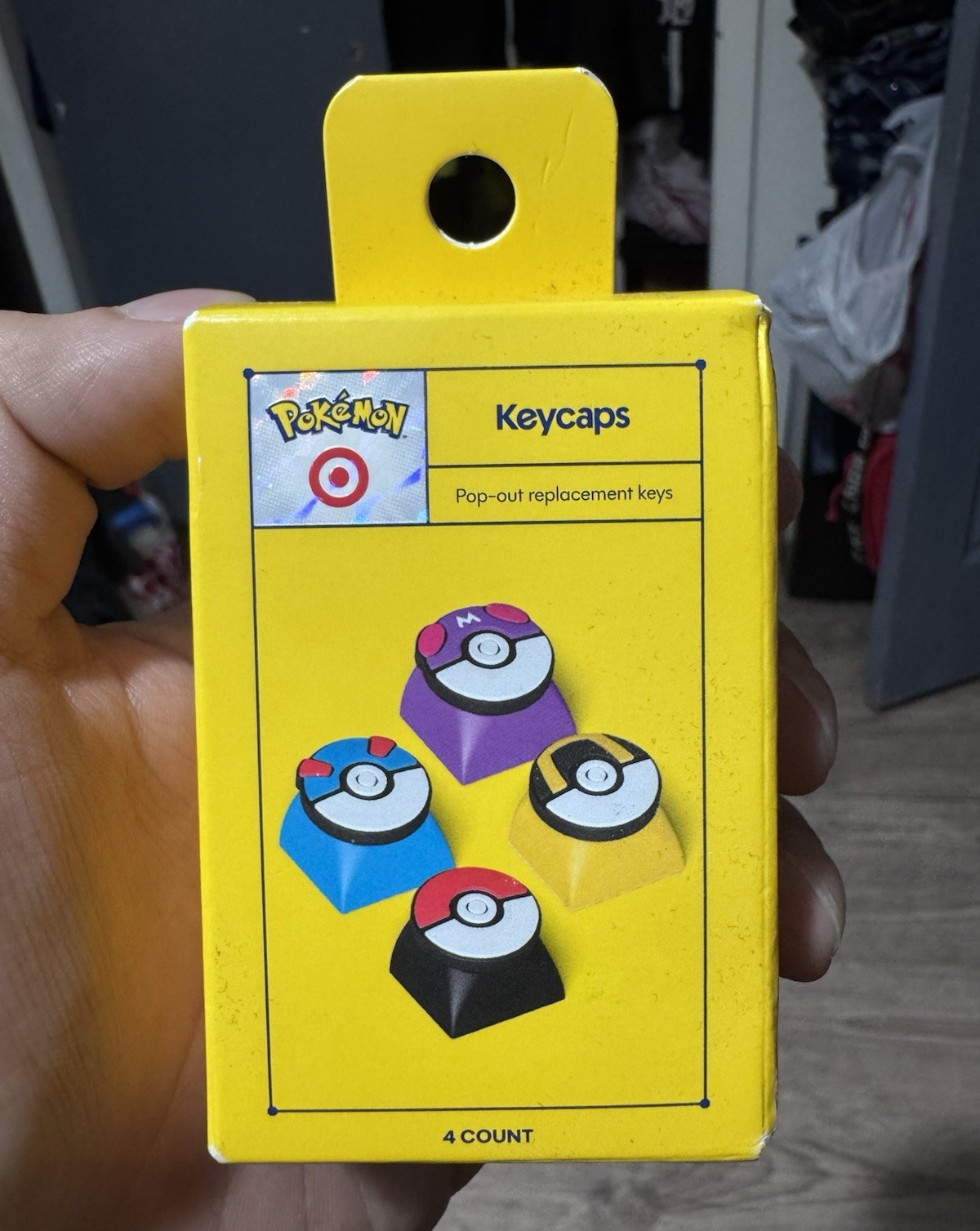 Pokémon Keycaps Set 4 Collectible Poké Ball Designs Pokemon × Target EXCLUSIVE