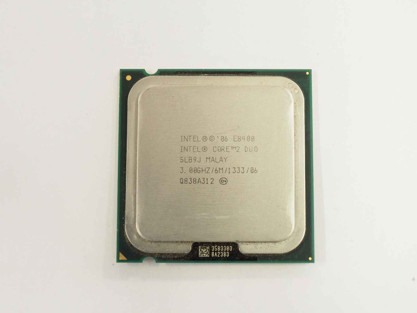Intel Core 2 Duo E8400 LGA775 SLB9J 3.0GHz 6MB CPU Processor