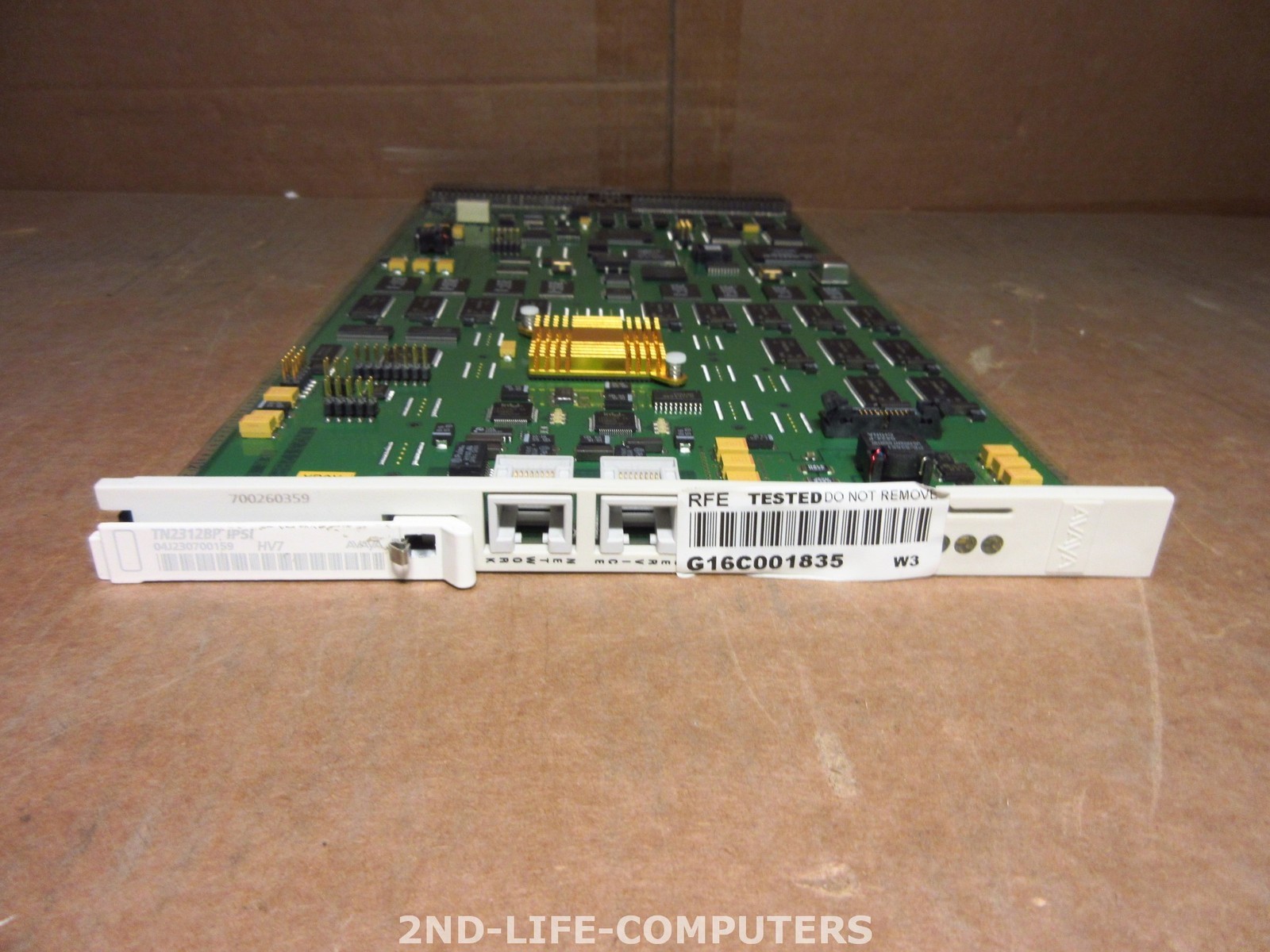 Avaya TN2312BP IPSI IP Server Interface HV15 700394679 Circuit Module Board
