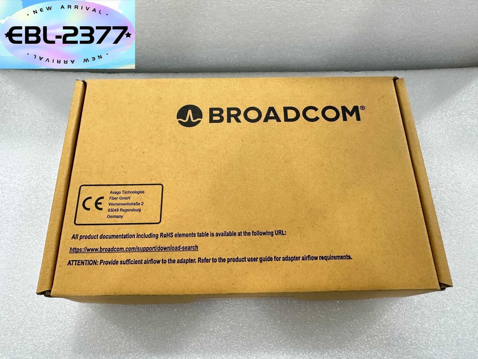 Broadcom HBA 9500-8e Tri-Mode storage controller SATA 6Gb/s SAS 12Gb/s PCIe New