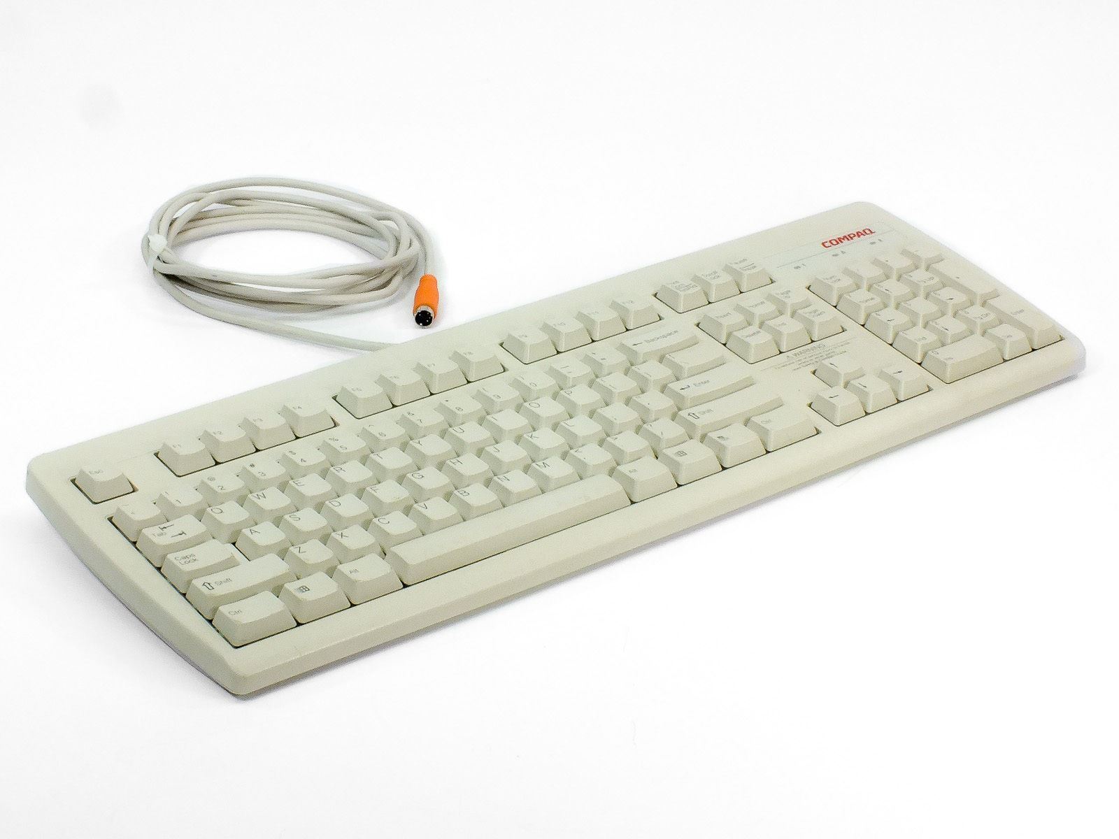 Compaq 123141-001 PS/2 Keyboard Deskpro 104 Enhanced - RT235BTW