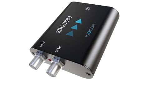 SDI2USB3 by INOGENI, Video Converter SDI to USB, Plug and Go, Up to 60 fps