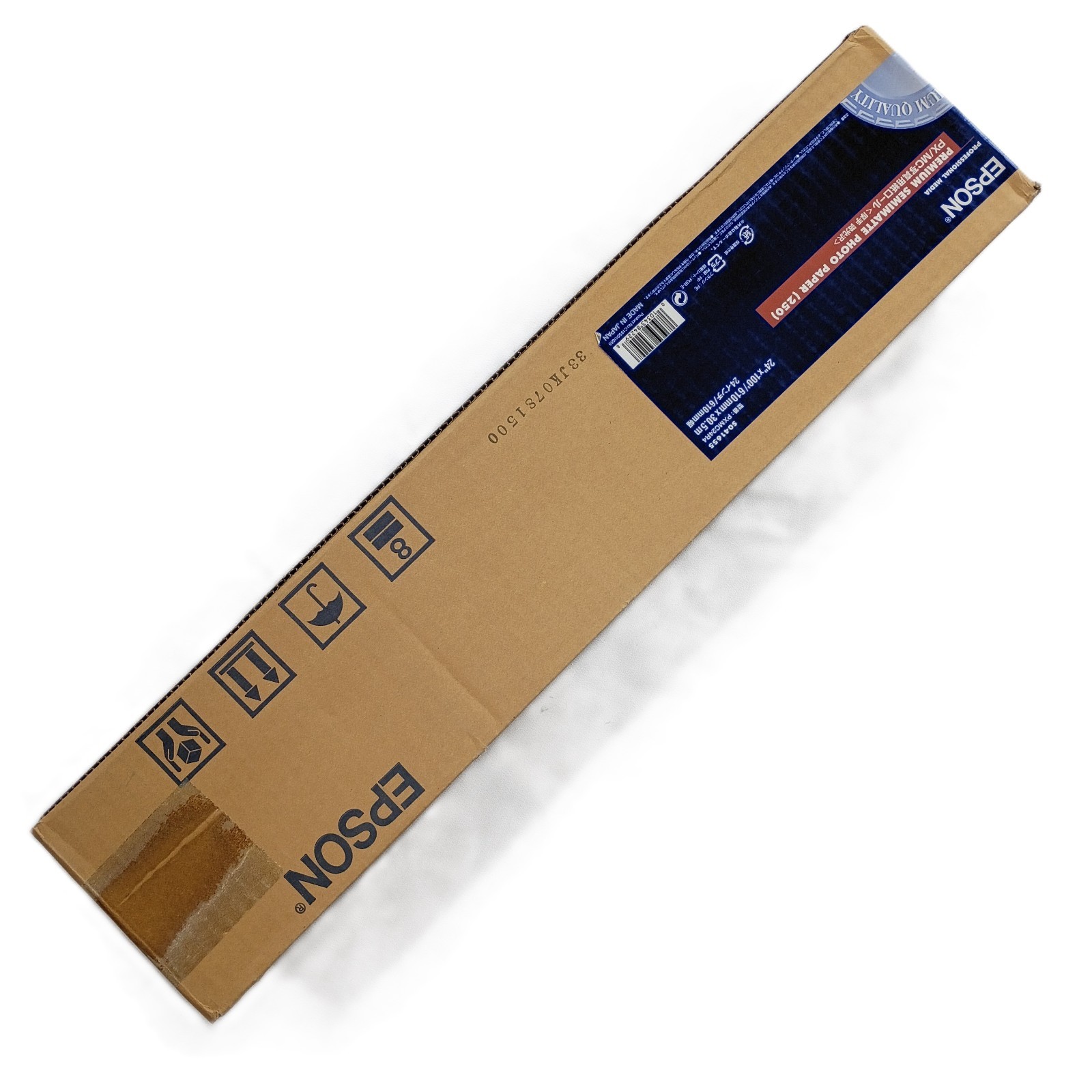 Epson S041655 Premium Photo Paper Roll 24"x 100' Sealed PXMC24R4 SemiMatte 250