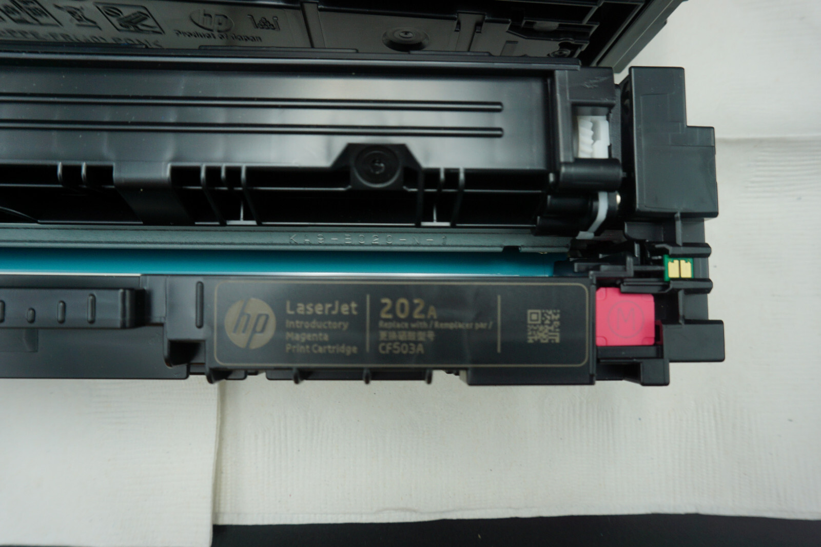 LOT / SET OF 4 Genuine OEM HP LaserJet 202A EMPTY Toner Cartridge