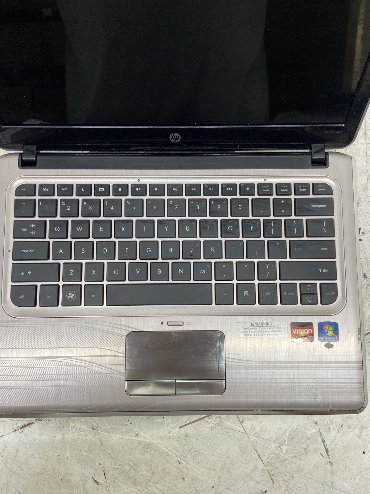 HP Pavilion DM3-2010US Notebook AMD Athlon II Neo K325 1.3 GHz 4 GB NO HDD