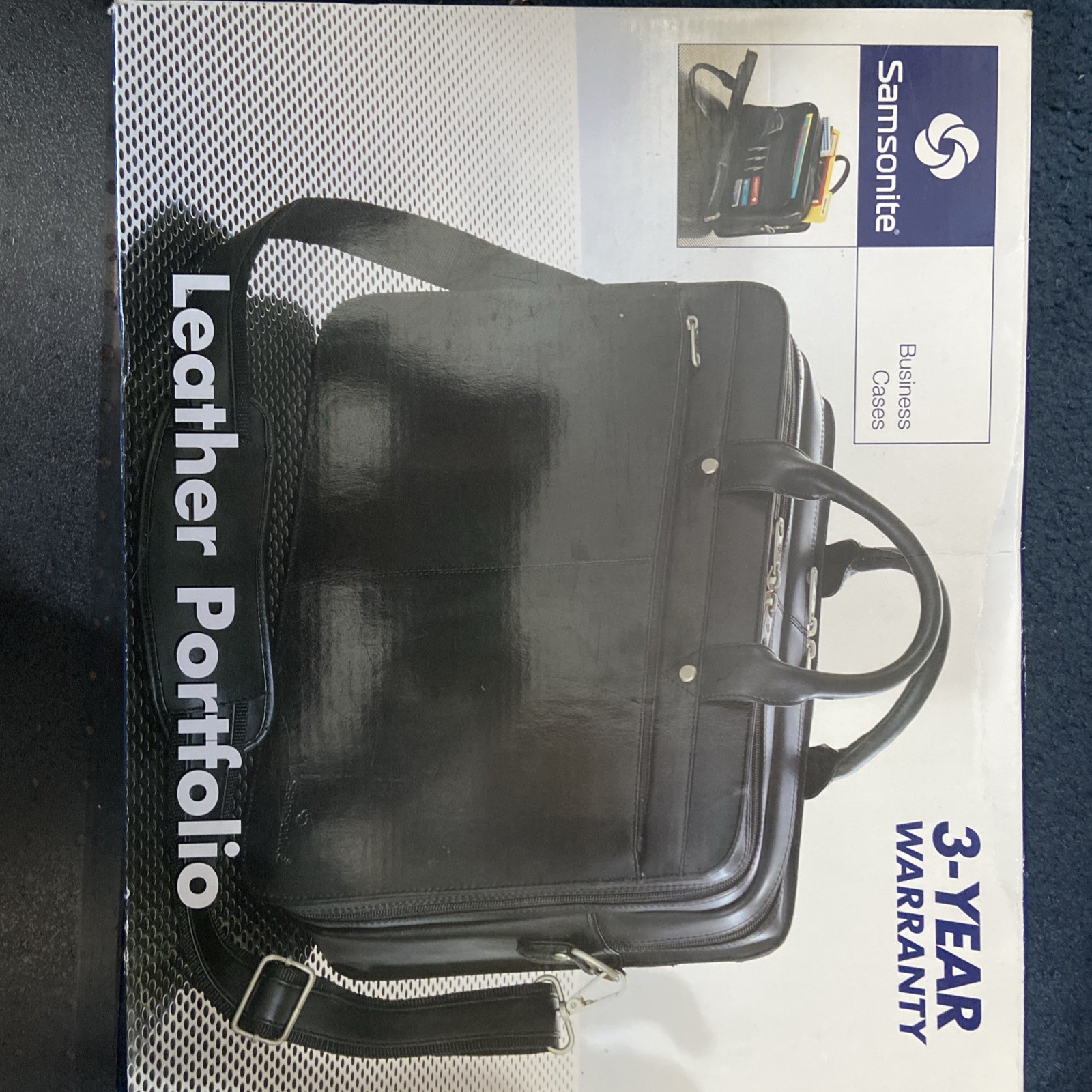Samsonite Leather Portfolio ￼