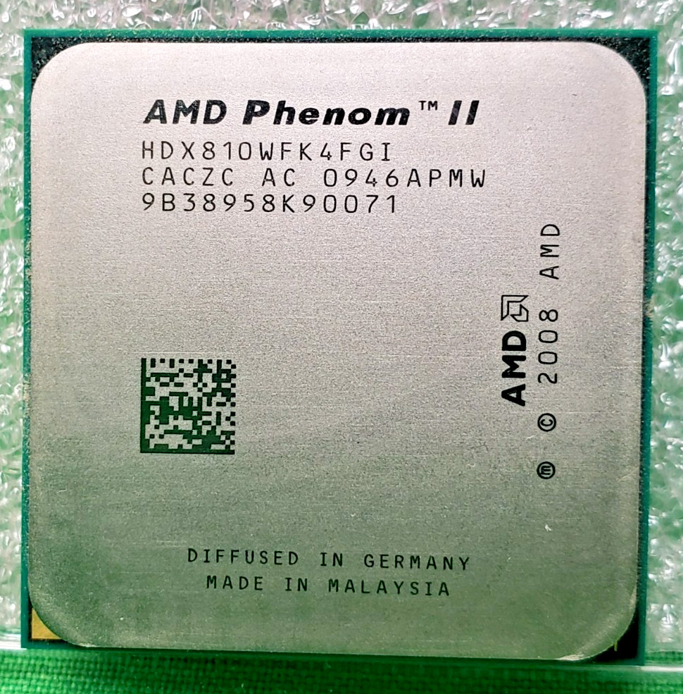 AMD Phenom II X4 810 Quad-Core 2.6 GHz AM3 / AM2+ CPU Processor HDX810WFK4FGI te