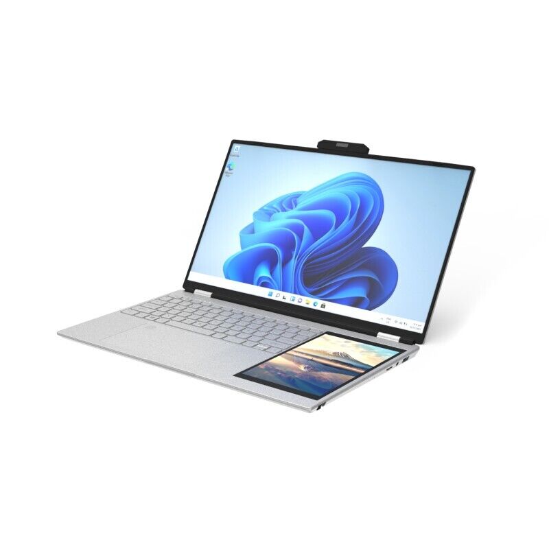 CHEAP FAST Windows 11 Laptop 15.6+7inch Dual Screen 16GB Ram 1TB SSD Notebooks