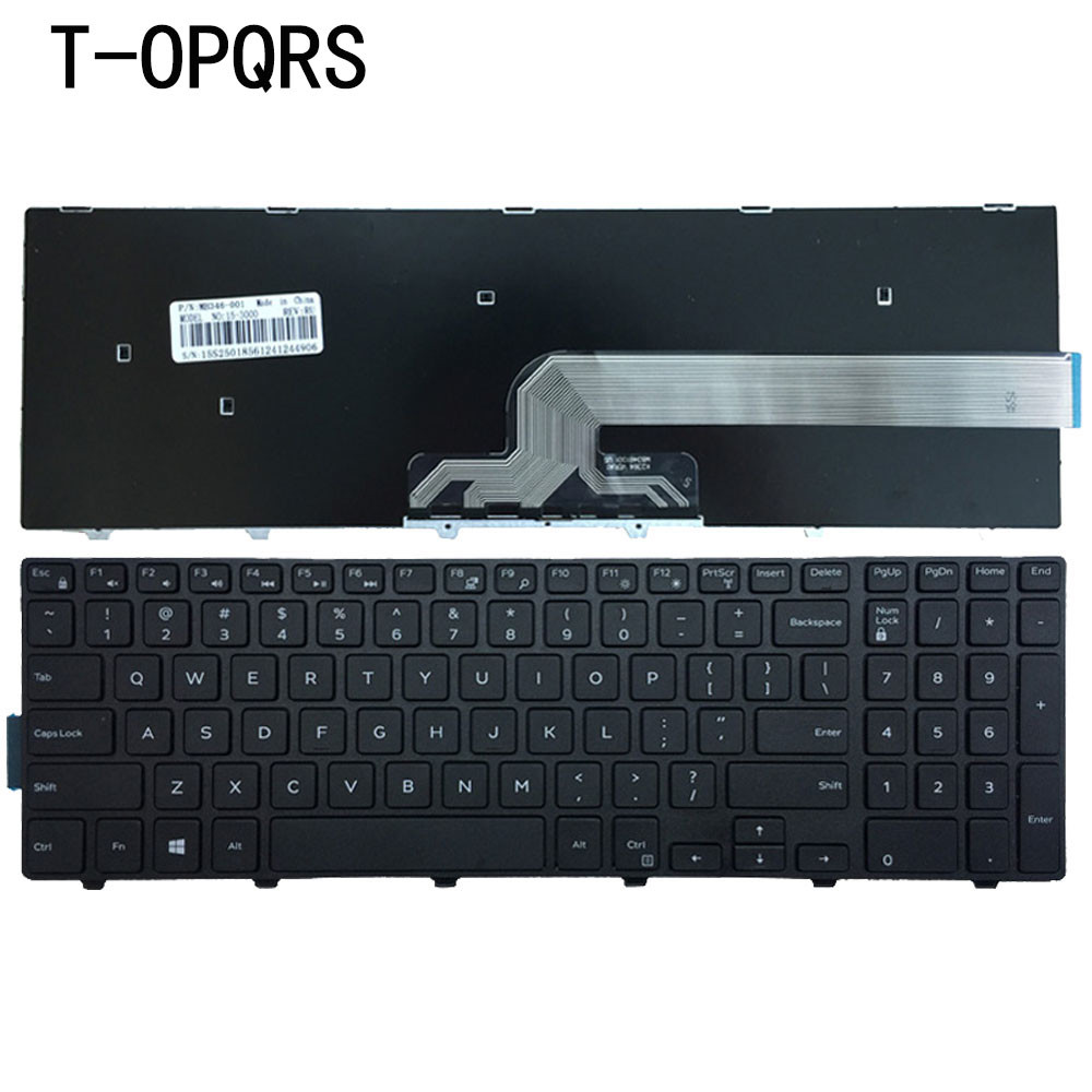 NEW Laptop For DELL Latitude 3550 3560 3570 3580 3588 US Keyboard Non-backlit