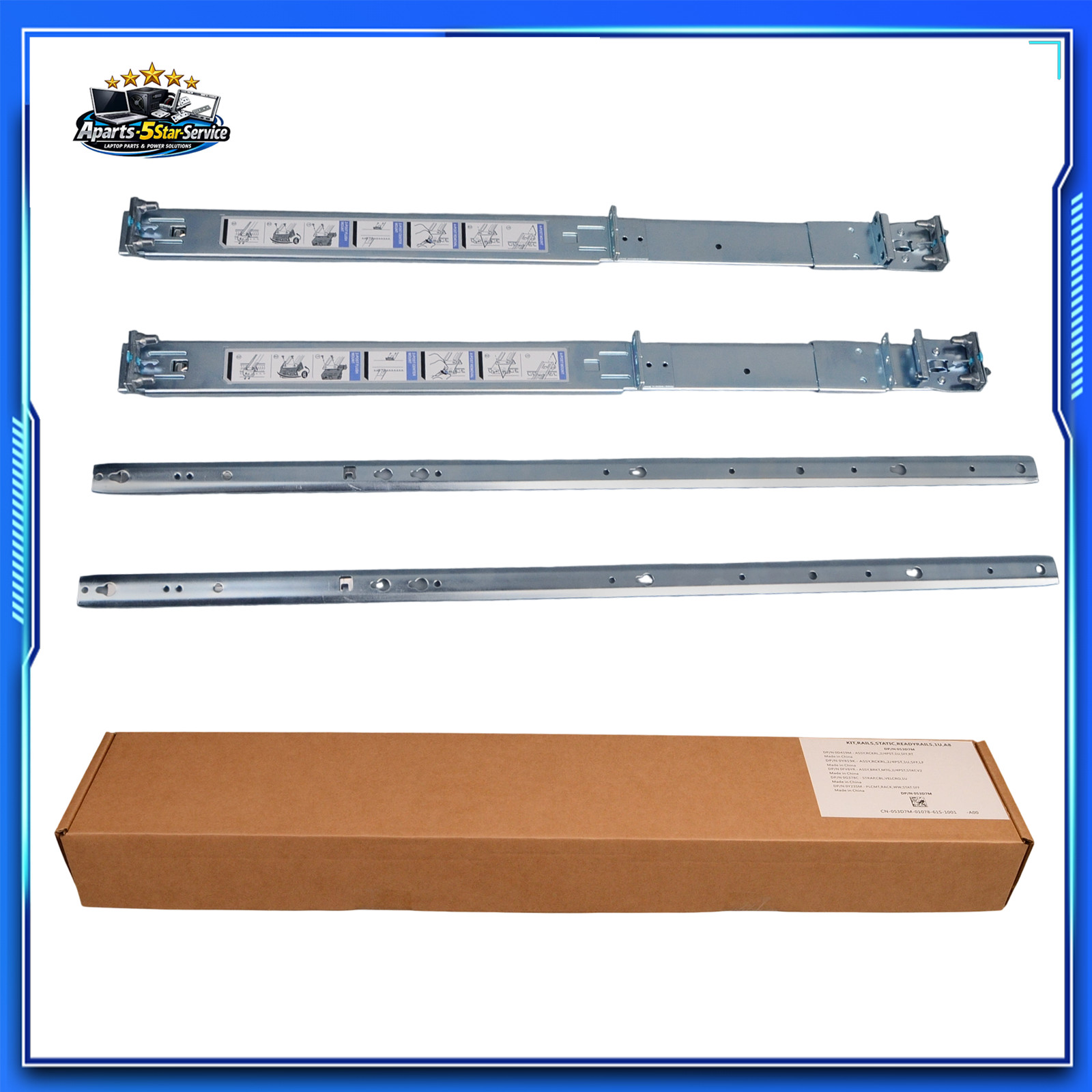 NEW Server Rack Tray for Dell PowerEdge R420 R620 R630 R440 R640 R740