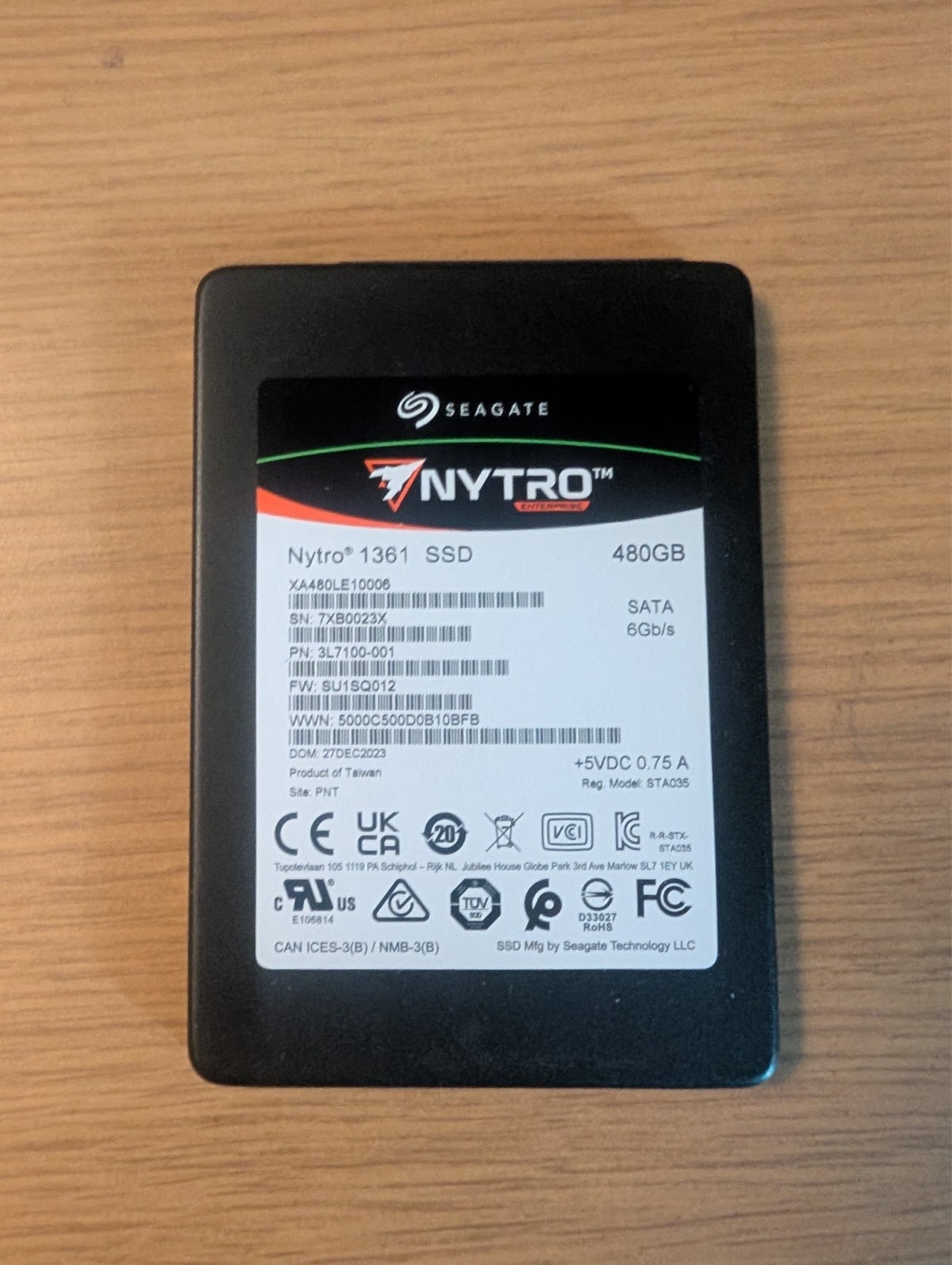 Seagate Nytro SSD 480GB