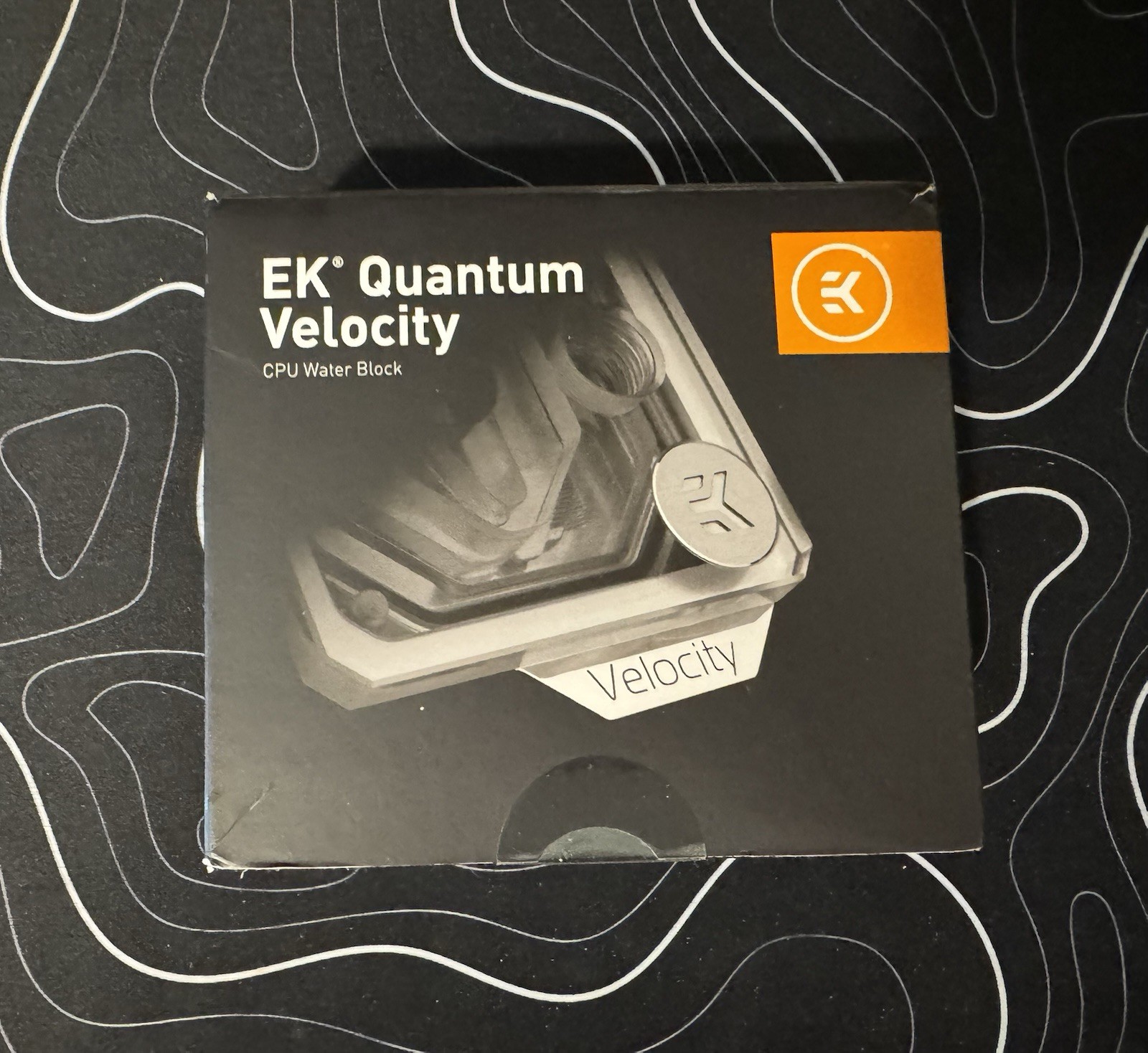 EKWB EK-Quantum Velocity D-RGB Nickel + Plexi CPU Water block