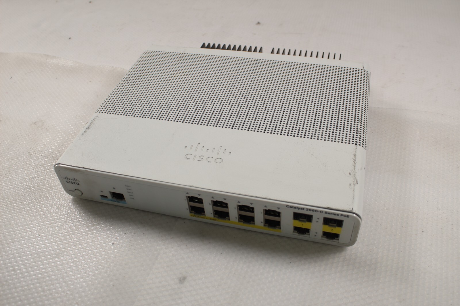 CISCO 2960-C Series PoE WS-C2960C-8PC-L V04 8-Port Ethernet Network Switch