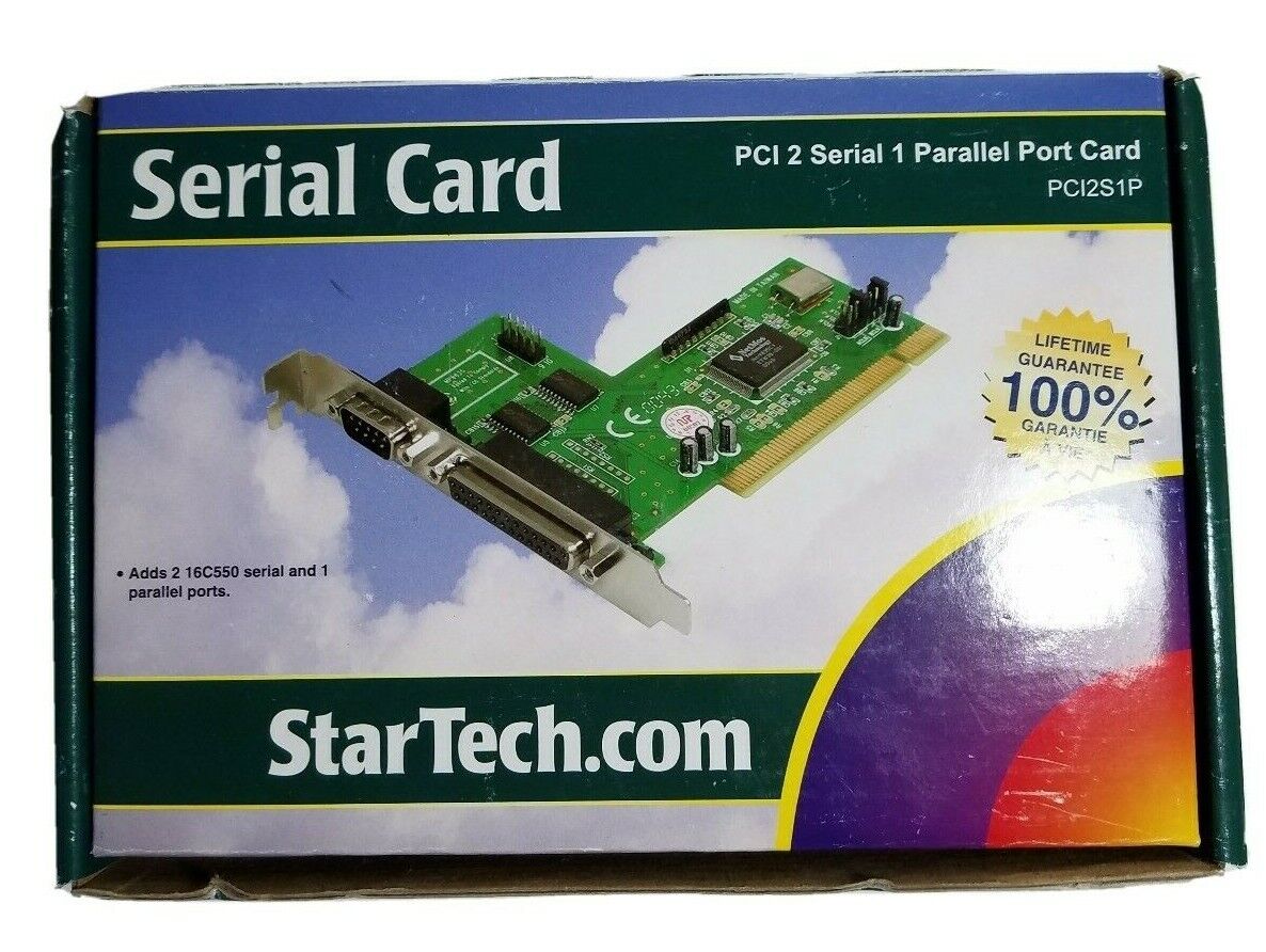 StarTech.com Parallel/serial Combo Card PCI2S1P