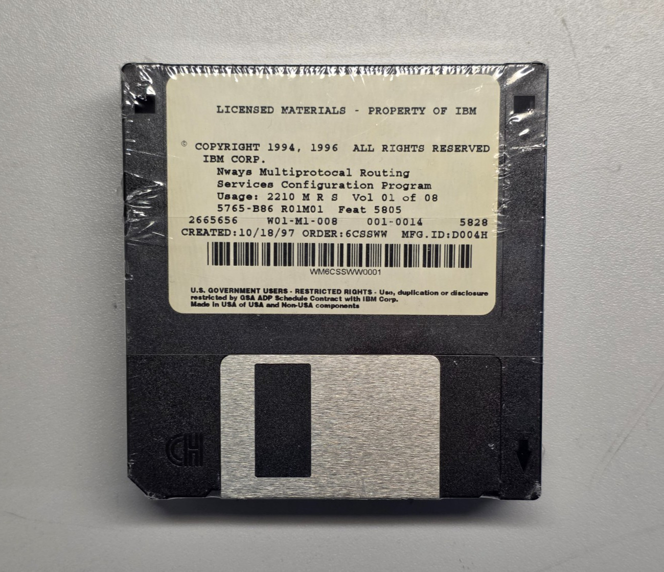 New Sealed IBM Nways Multiprotocol Routing Services Config Program - Vol 1-8