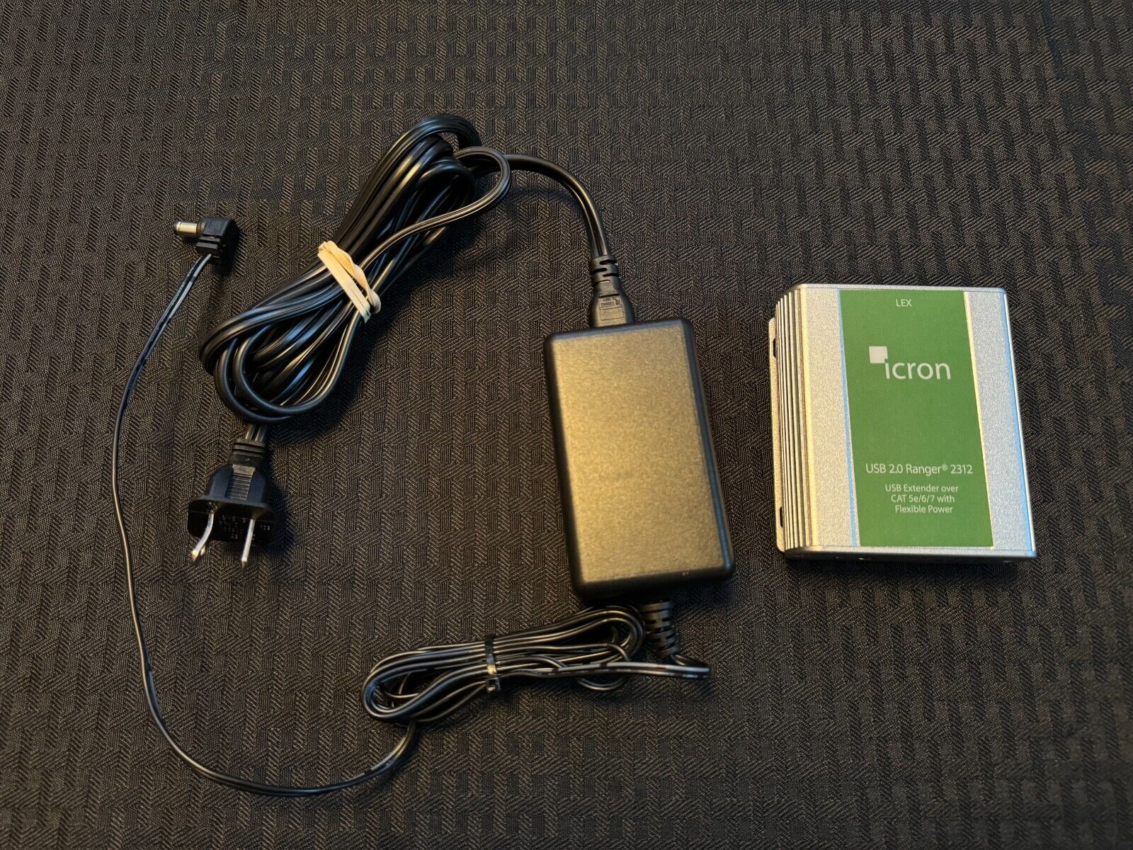 icron USB Extender 2.0 Ranger 2312 CAT 5e/6/7  (power adapter included)