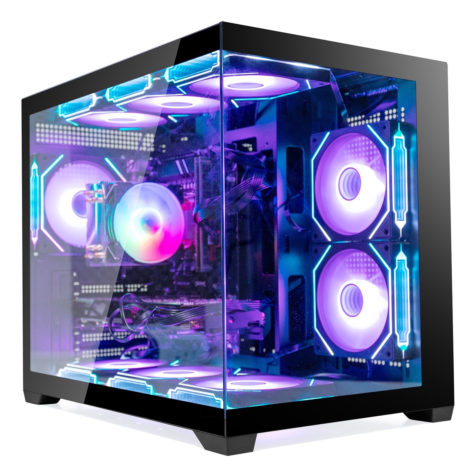 ARGB Gaming PC Desktop Computer i7-12700K RTX 5060Ti 1TB SSD 32GB RAM WiFi WIN11