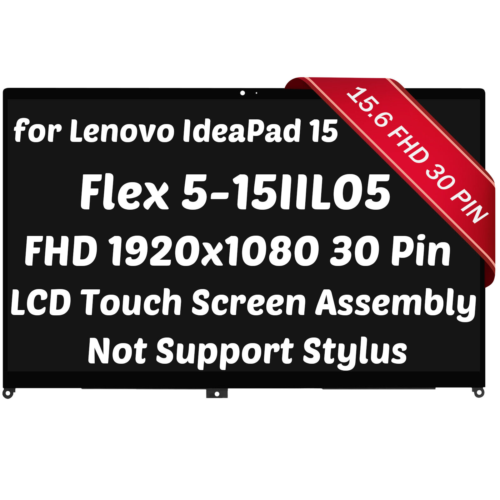 New LCD Touch Screen Assembly for Lenovo IdeaPad Flex 5-15ITL05 5-15IIL05 82HT
