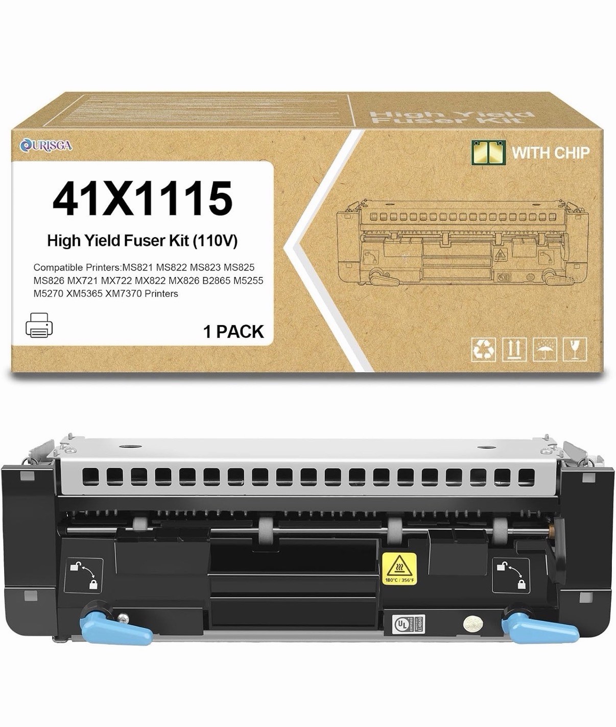 41X1115 Fuser Kit Replacement for MS821 MS822 MS823 MS825 MS826 MX721 M5255 4700
